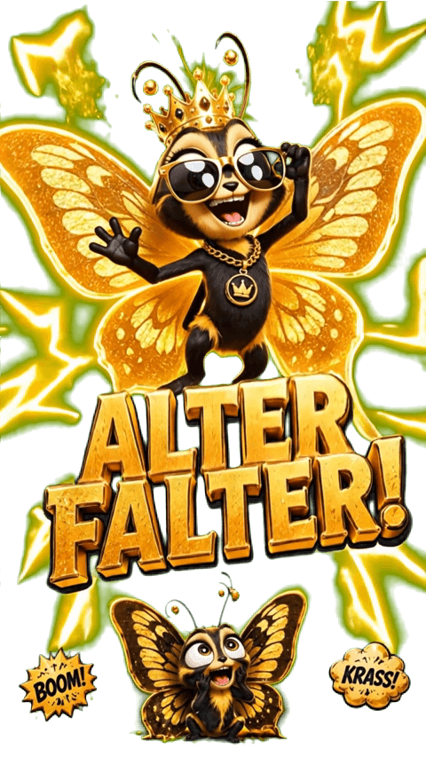 „Alter Falter!“ 🦋✨
