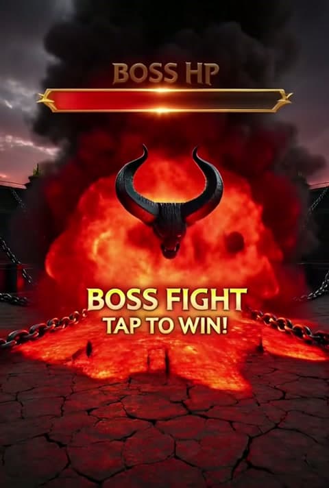 Boss Fight Tap Tap Like Alert