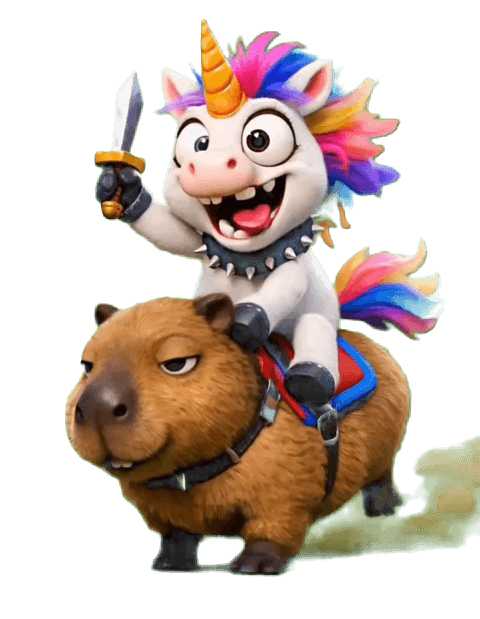 Capybara Einhorn