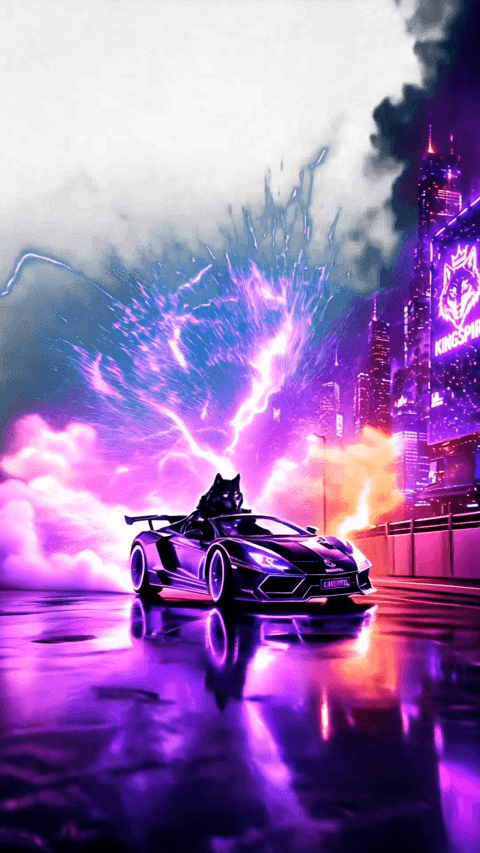 Car GIF / Geschenke Animation oder Universal