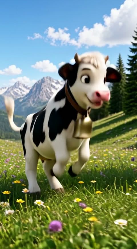 Crazy Cow Bell Dance 🔔🐄