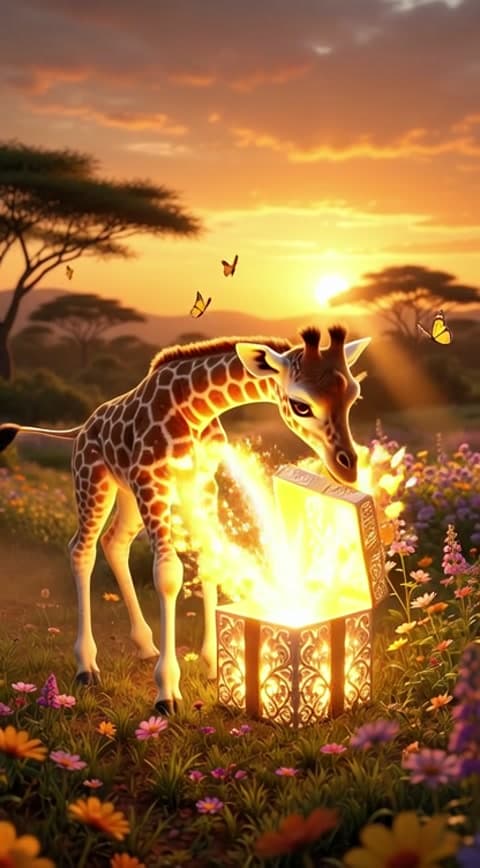 Cute Baby Giraffe Gift Alert