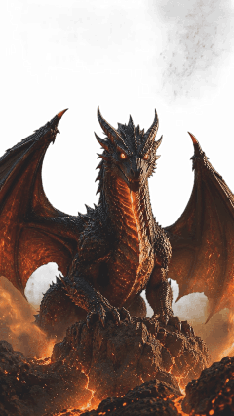 Dagon / Drache Gif Animation