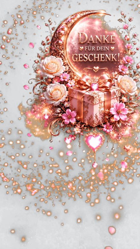 DANKE FÜR DEIN GESCHENK! MOON GARDEN