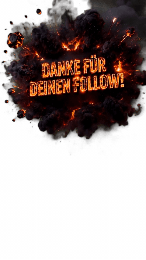 Danke für deinen Follow! Fire Alert