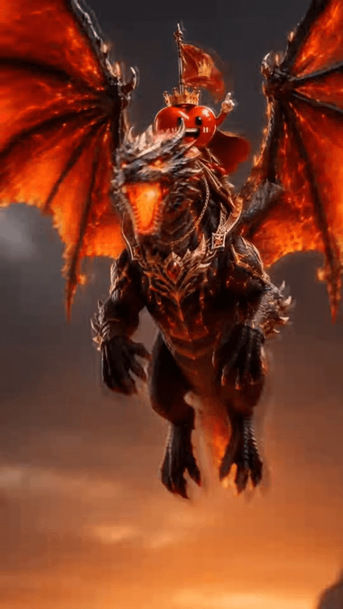 Drache TEAMHERZ ( Anfang Transparent )