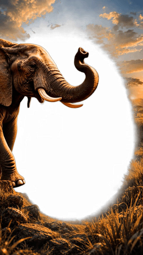 Elefant Gif Geschenk