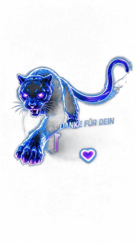 Follow! Cyber-Neon-Welt