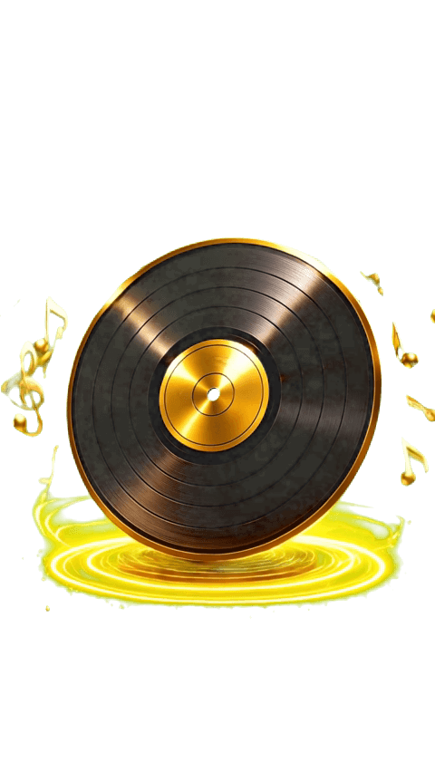 Golden Vinyl – Musik Animation