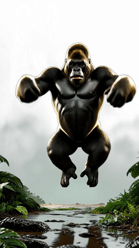 Gorilla Gif Animation