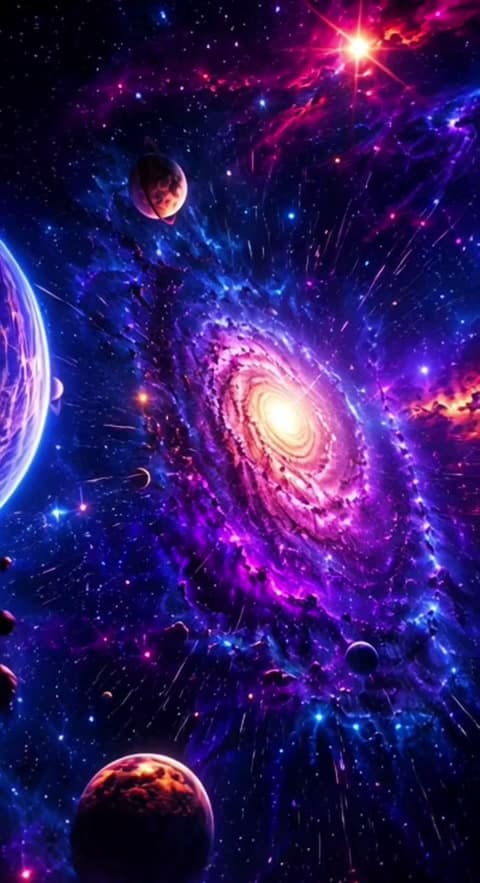 Greenscreen Background | Galaxy