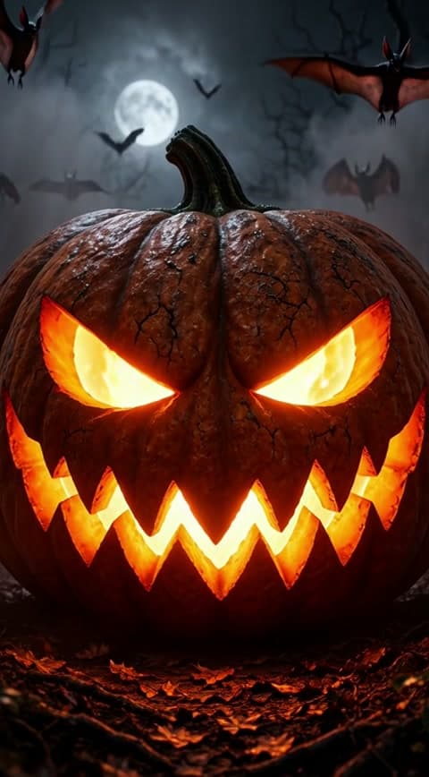 Halloween Pumpkin – Thanks for the Follower!