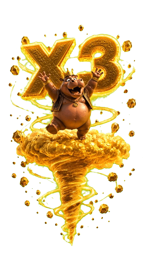 Hippo X3 – Der goldene Tornado