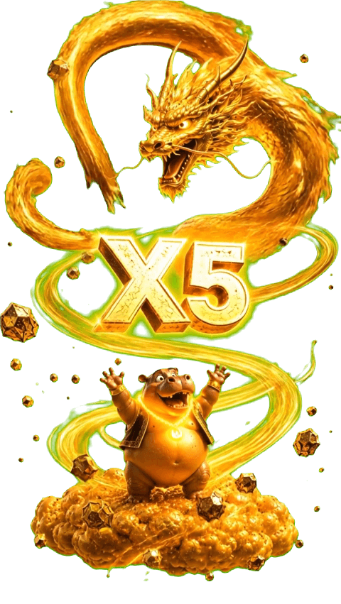 Hippo X5 Booster – Der goldene Himmelsdrache
