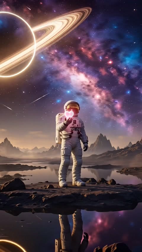 Interstellar Geschenke Animation