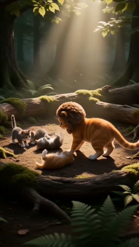 Leon das Kätzchen Animation