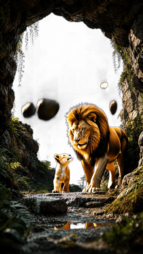 Leon und Lili Gif Animation