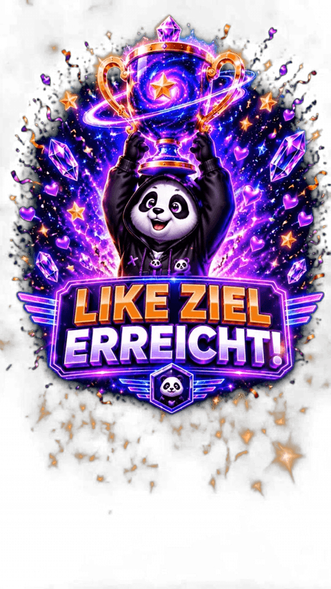 LIKE ZIEL ERREICHT! PANDA