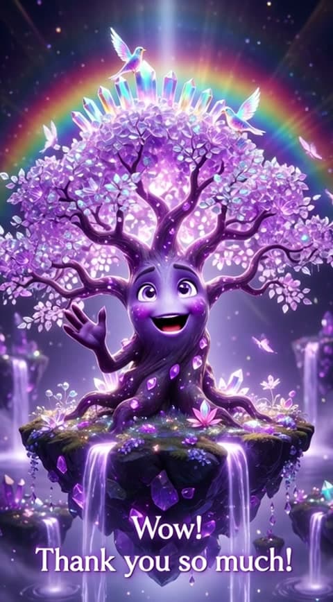 Magic Diamond Tree Gift Alert