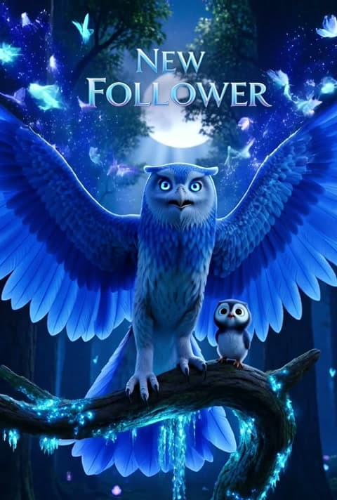 Mystic Owl New Follower Alert