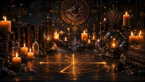 🔮 Mystische Orakelwelt – Magisches Hintergrundvideo ✨