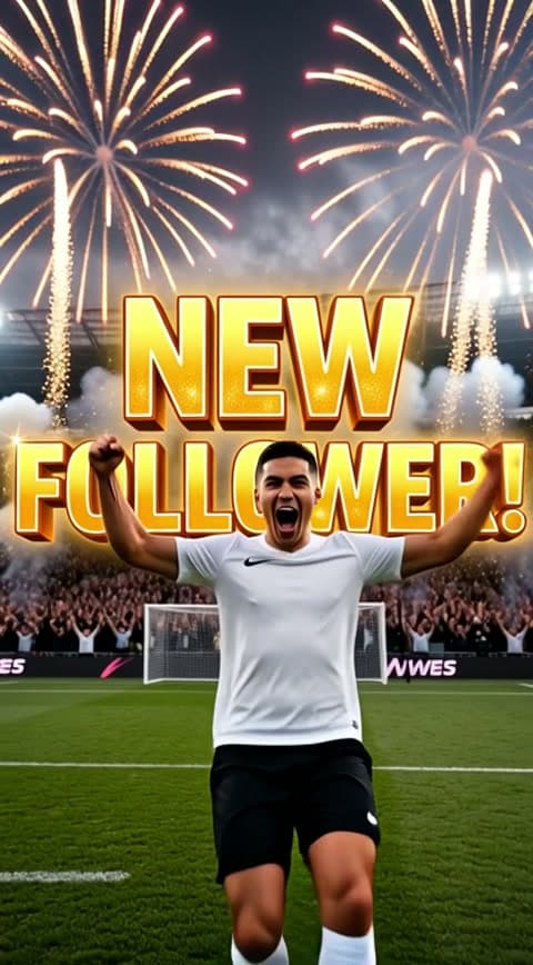 New Follower – Goal Explosion ⚽💥