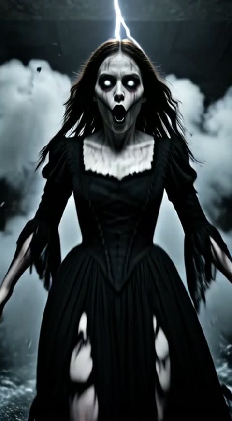Nightmare Ghost Jumpscare New Follower Alert