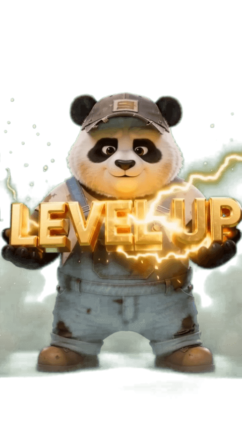 Panda level Up