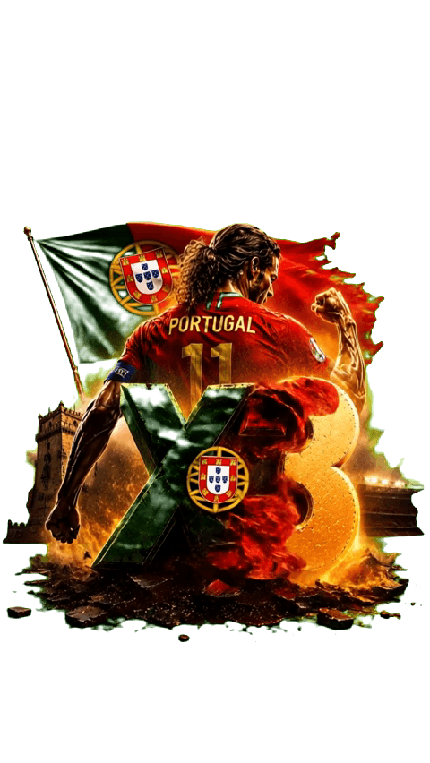 Portugal X3 Power 🇵🇹⚽🔥