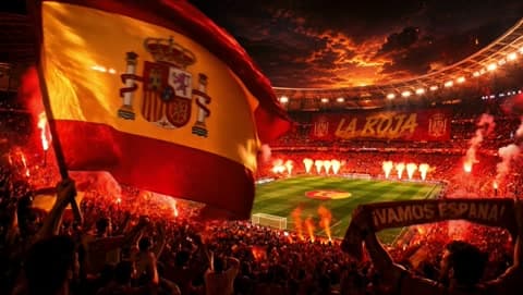 Spanien Fußball Hintergrundanimation 🇪🇸⚽