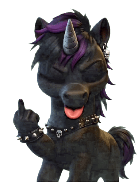Stinke Finger Einhorn