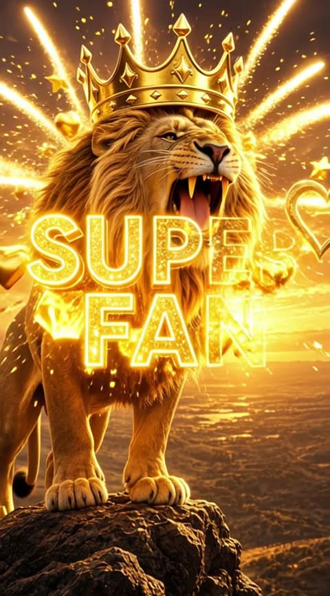 Super Fan – Lion King 👑🦁