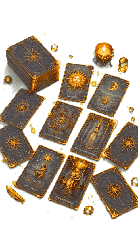 🔮 Tarotzauber – Magische Karten Animation ✨