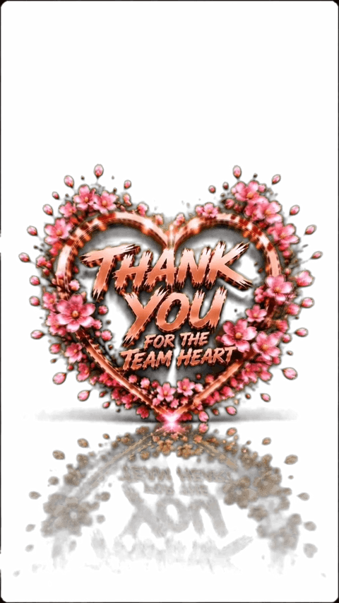 TEAM HEART / TEAMHERZ Cherry Blossom