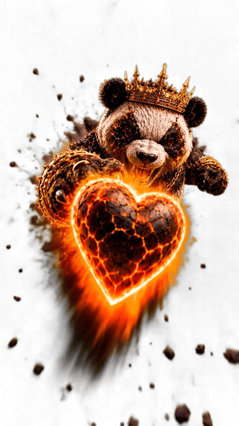 TEAM HEART / TEAMHERZ PANDA