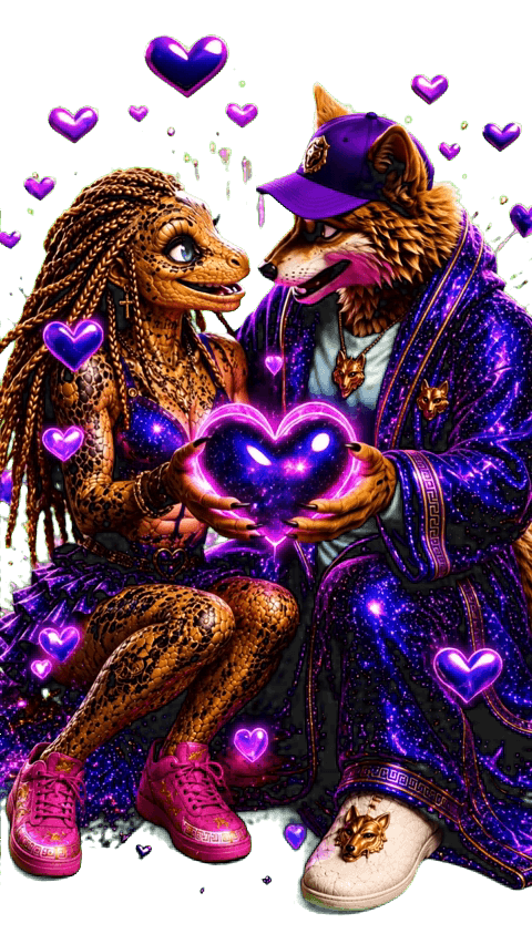 Teamherz Galaxy DINO & WOLF Animation