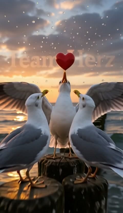 Teamherz Möwe