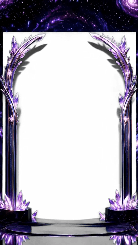 Thank You Purple Crystal