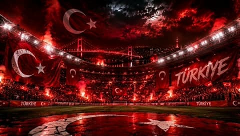 TÜRKEI FUSSBALL HINTERGRUND 🇹🇷⚽