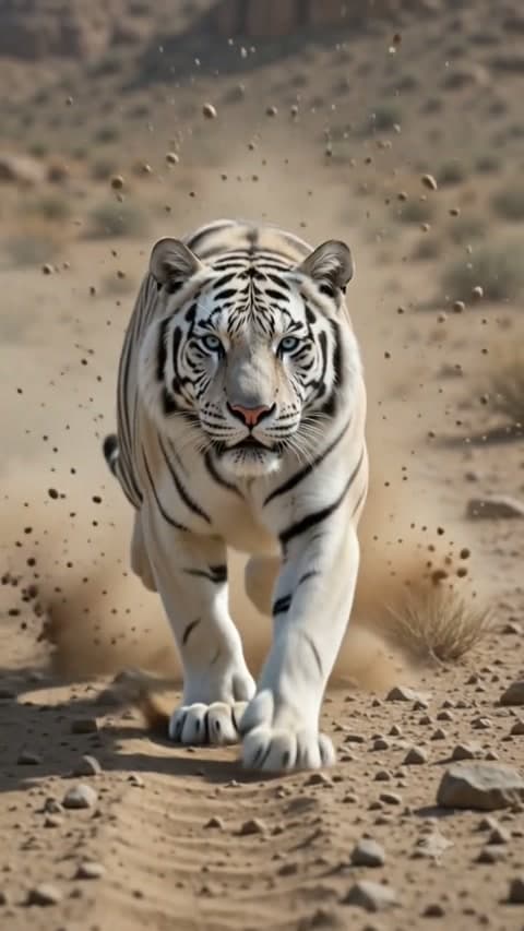 Weisser Tiger Like und Share