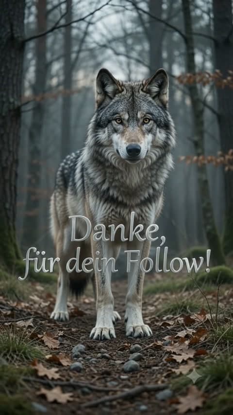 Wolf Danke für dein Follow!