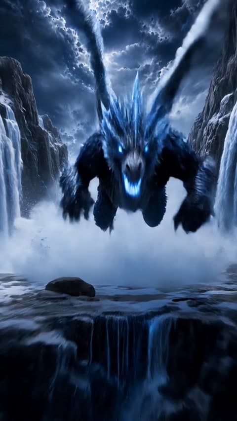 X2 ICE DRAGON mit Background