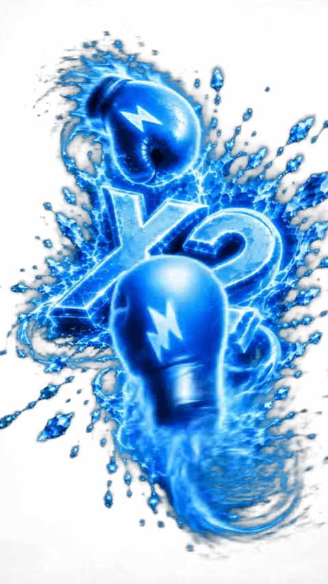 X2 mit LOOP Blue Glove Collection