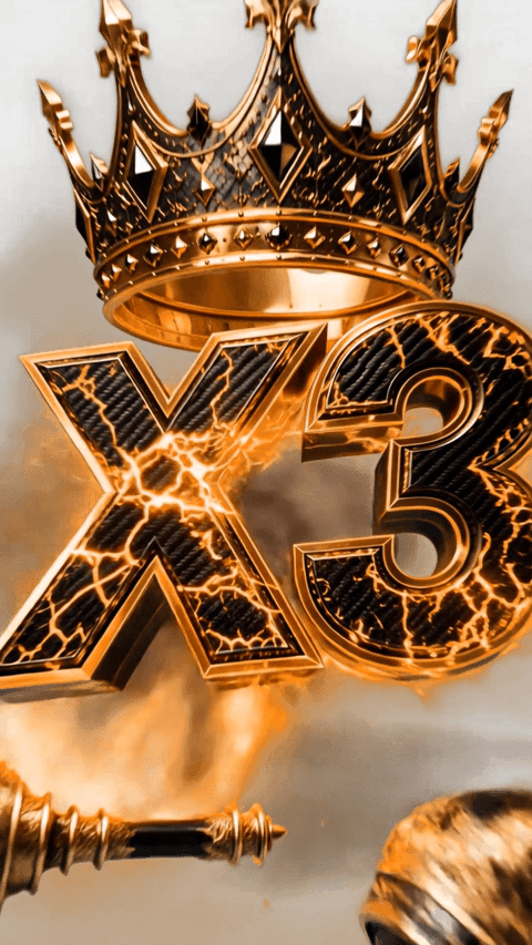 X3 Royal TikTok – VIP Crown Collection