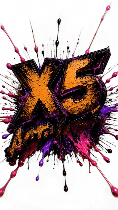 X5 Multiplikator GRAFITTI