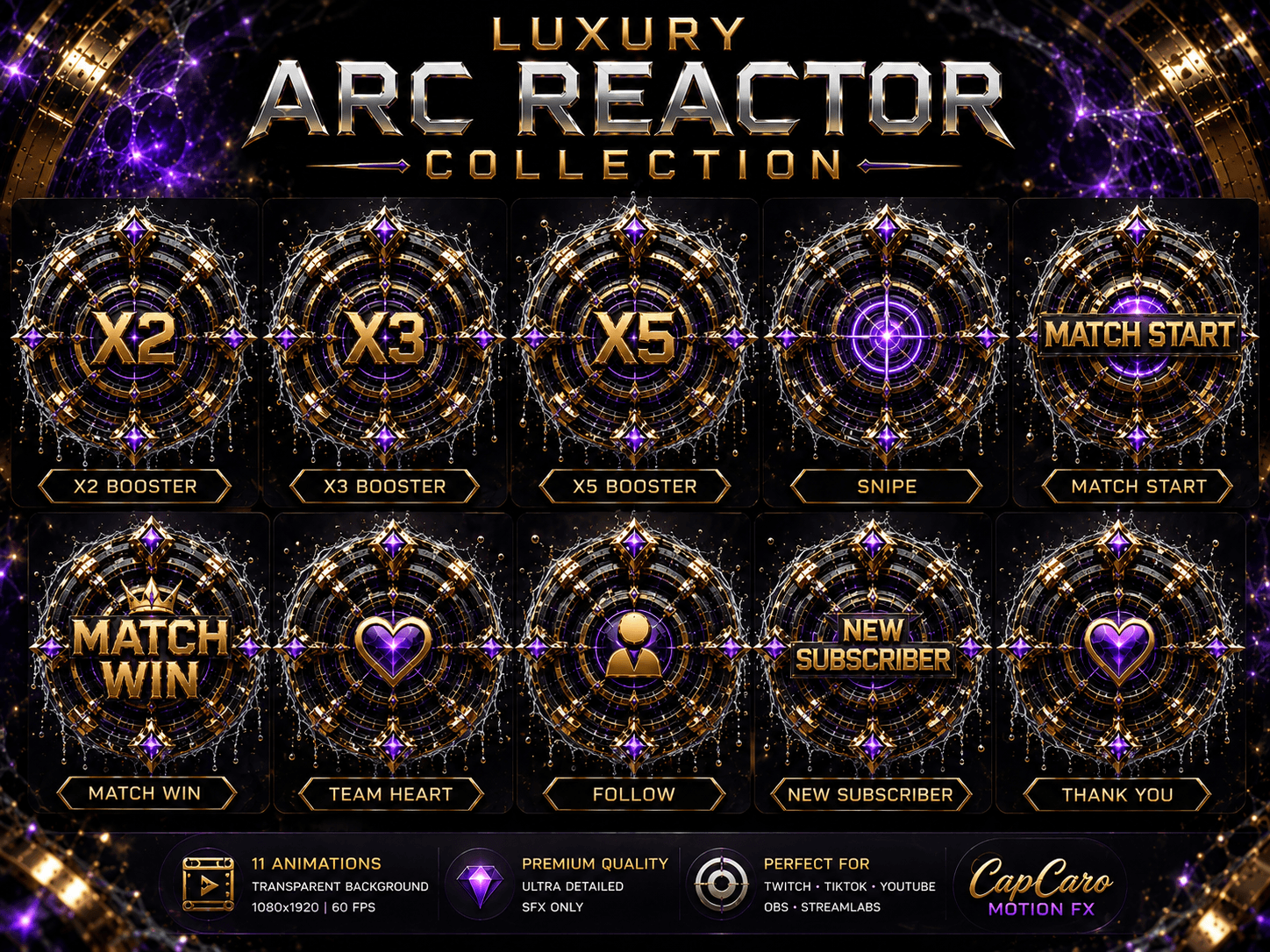 Luxury Arc Reactor Collection