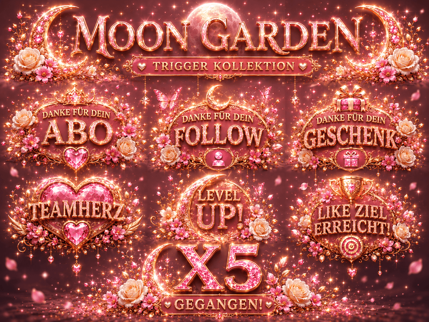 MOON GARDEN TRIGGER ANIMATIONEN!