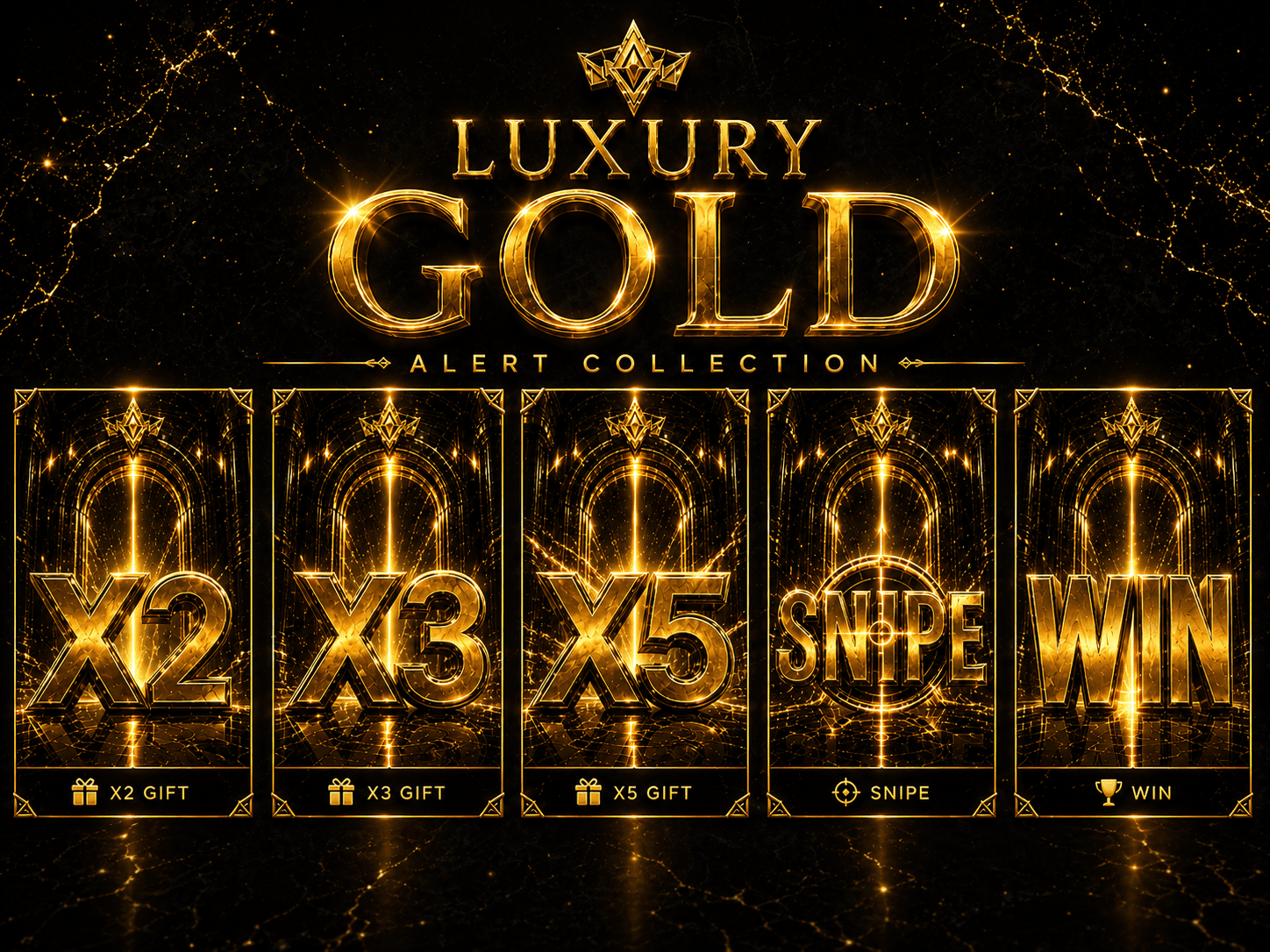 Luxury Gold Alert Collection